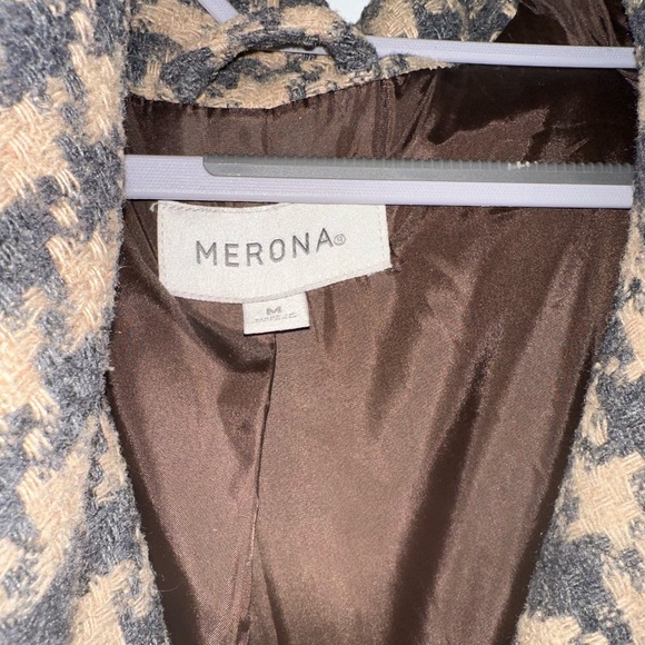 Merona Houndstooth Coat - Picture 5 of 7